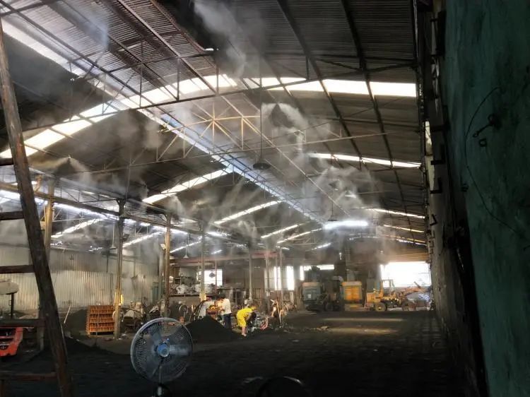 垃圾發(fā)電廠惡臭難題，用Dejing的凈工業(yè)除臭劑解決！